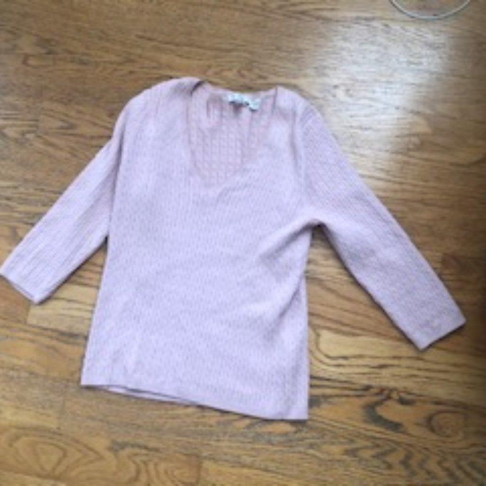 Pink sweater